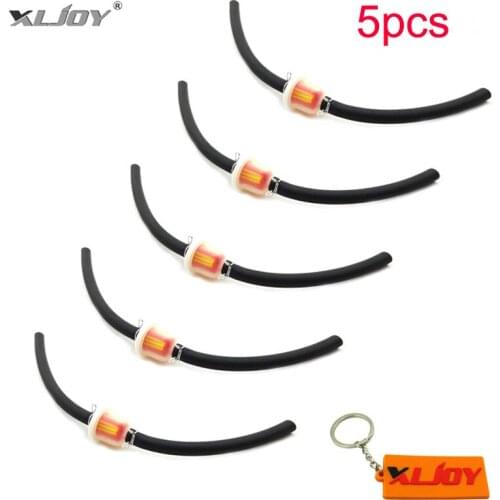5x Gas Oil Hose Line Tube Fuel Filter For 47cc 49cc Mini Moto ATV Quad Dirt Pocket Bike Buggy Scooter Motorcycle Motocross