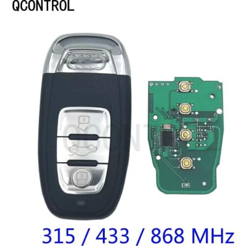 QCONTROL Car Remote Smart Key 315/433/868MHz for Audi A4/S4/A5/S5/Q5 2007 2008 2009 2010 2011 2012 2013 2014 2015 2016