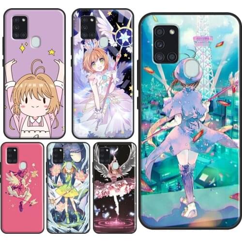 Cute CardCaptor Sakura Case For Samsung Galaxy A21S A20e M21 M31 A01 A11 A31 A7 A10 A30 A50 S A40 A70 A51 A71