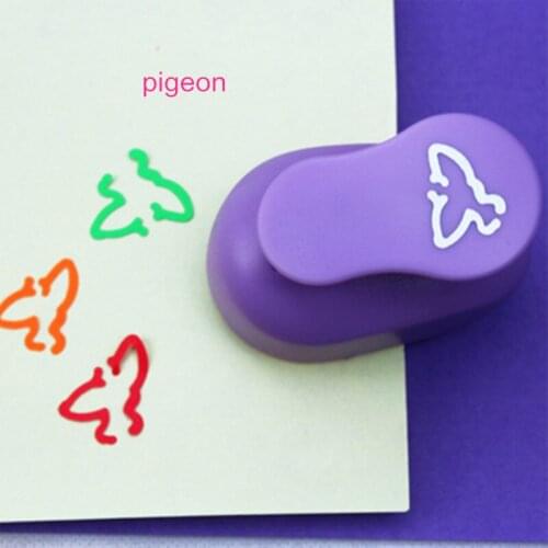 2-2.5CM dimensional Pigeon Shape EVA craft punch paper cutter for greeting card Scrapbooking Handmade Furador dove hole puncher