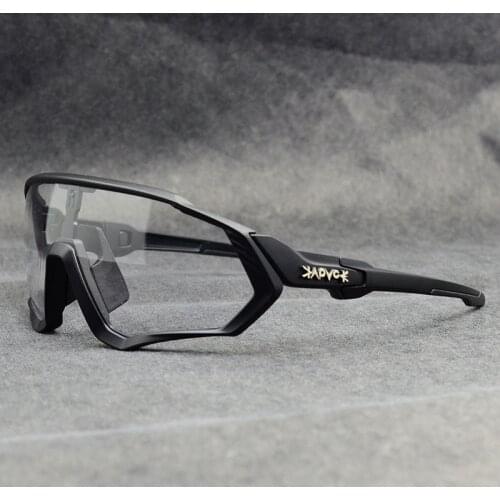 Photochromic Cycling Glasses UV400 Bicycle Glasses Sports Mens Sunglasses MTB Road Cycling Eyewear Hiking Protection Goggles