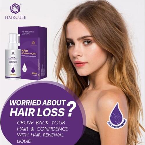 HAIRCUBE Anti Hair Loss Spray Fast Hair Growth Essence Oil Hair Loss Treatment Help for Hair Growth Hair Care Products