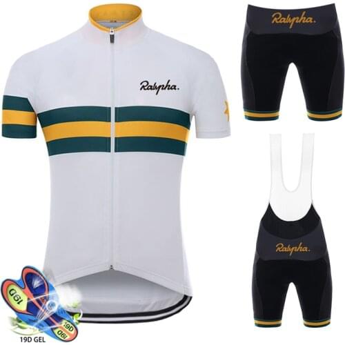 2021 Pro Team Cycling Jersey Set White Cycling Clothing MTB Cycling Bib Shorts Bike Jerseys Set Ropa Ciclismo Hombre Cycling Kit