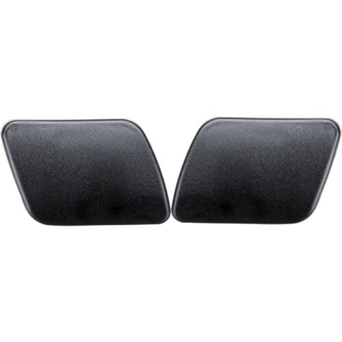 Left+Right Front Headlight Washer Sprayer Cover Cap L R Black Color for Golf 4 IV Mk4 1998-2006