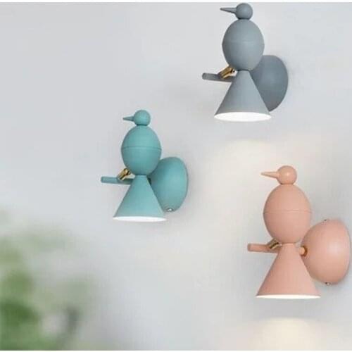 Modern Led Wall Lamp Led Wall Light Adjustable Sconce Childrens Room Kids Bedroom Study Reading Fixtures Home Decor Luminaire