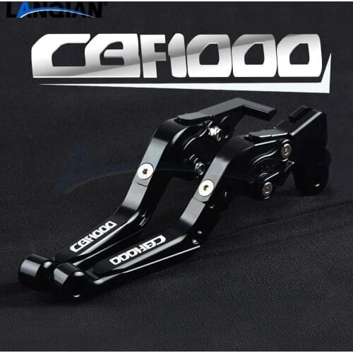 For Honda CBF1000 A Motorcycle Adjustable Extendable Foldable Brake Clutch Levers CBF 1000 A 2010 2011 2012 2013 Accessories