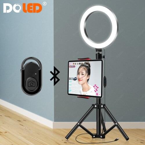 LED Ringlight Selfie Ring Light with Stand for Vlogger YouTuber Makeup Artist Beauty Vlog Live Video Lighting on YouTube Tiktok