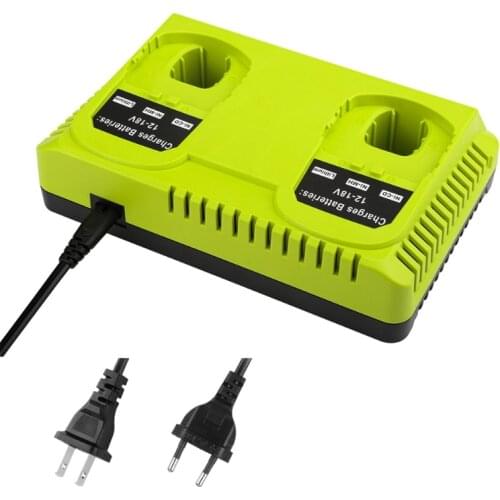 3A 12V-18V Lithium-ion & Ni-mh/ni-cd Replacement Charger for Ryobi A +p110, P111, P107, P108,p117 Rechargeable Battery