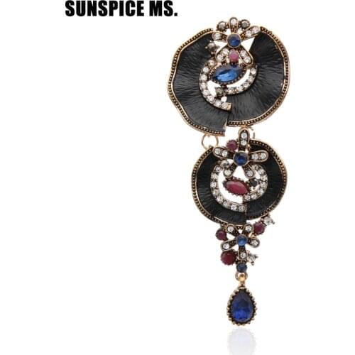 Черные броши на одежду Sunspice Ms. China At AliExpress