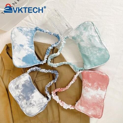 Women Underarm Bags Fashion Solid Ladies Baguette Handbags Soft PU Leather Designed Girls Small Shoulder Bags