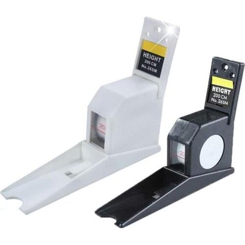 2M Height Rod Body Growth Wall Mounted Tool Retractable Durable Tape Measurer Portable Eco-firendly Meter Home