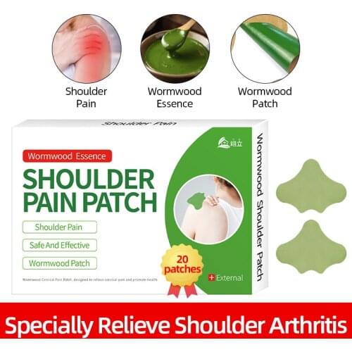 20pcs Wormwood Herbs Medical Patch For Shoulder Knee Waist Pain Back Joint pain/Muscle Bone Sore Relief Care Plasters