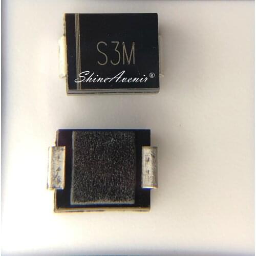 50pcs/lot Rectifier Diode S5M S5K S5J S5G S5D S5B S5A S3M S3K S3J S3G S3D S3B S3A GS3K GS3M SMC DO-214AB High quality