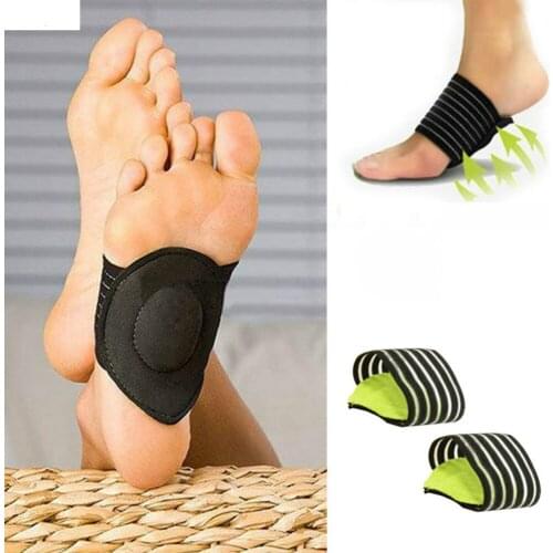 Absorb Shocking Foot Arch Support Plantar Fasciitis Heel Pain Aid Feet Cushioned Foot Pain Relief Orthopedic Supplies Care Tool