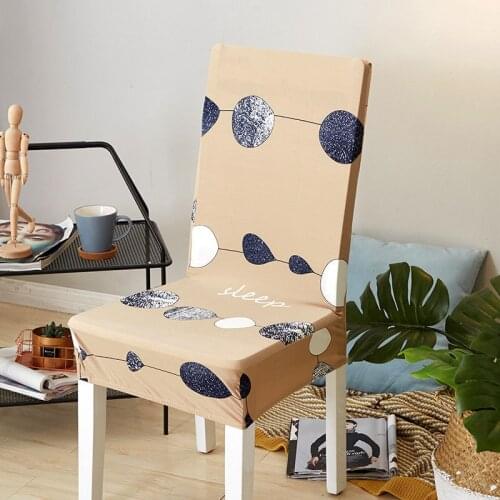 Flower Printed Chair Cover Stretch Elastic Chair Seat Cover For Wedding Restaurant Hotel Anti-dirty Removable Housse De Chaise