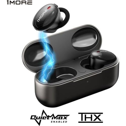 1MORE EHD9001TA TWS Noise Cancelling Hybrid Bluetooth 5.0 Earphones,Support aptX / AAC HiFi Wireless Charging Fast Charging