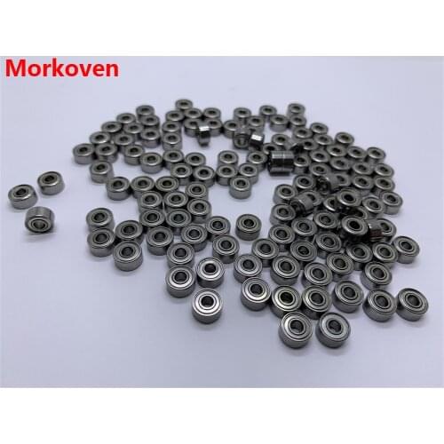 10Pcs 693ZZ import Ball Bearing 3x8x4 mm ABEC-7 Engine Bearing 693 ZZ Fan Bearing 619/3ZZ R-830ZZ EMQ Motor Bearing 693Z 693