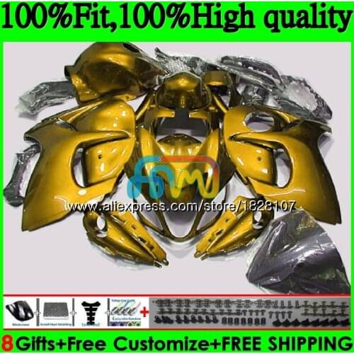 Injection For SUZUKI Hayabusa GSXR 1300 GSXR1300 ALL Golden 08 13 14 15 16 57BS.145 GSX-R1300 2008 2013 2014 2015 2016 Fairing
