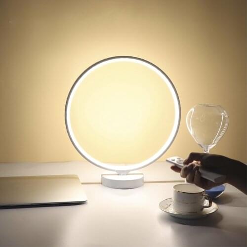 Creative LED Night Light Acrylic Desk Lamp with Remote Control 6 Modes Mood Lights Bedroom Living Room Bedside Decor Table Lamp