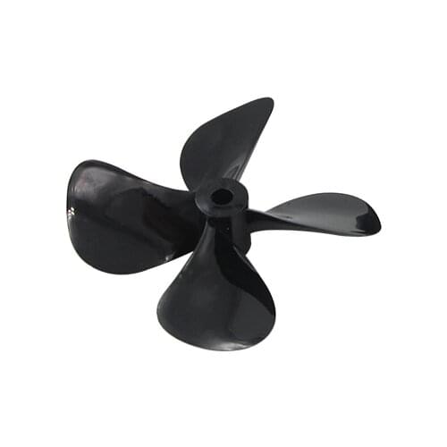 FATJAY 1 pair RC boat 4-blade PC plastic propeller 4.0mm inner diameter 50mm 55mm 60mm out diameter CW CCW prop