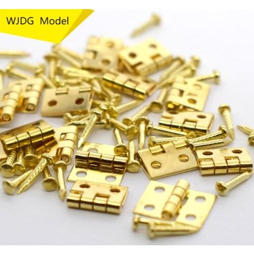 Mini folding mini ultra small architectural model hinge diy woodworking production of fittings building kit model train ho scale
