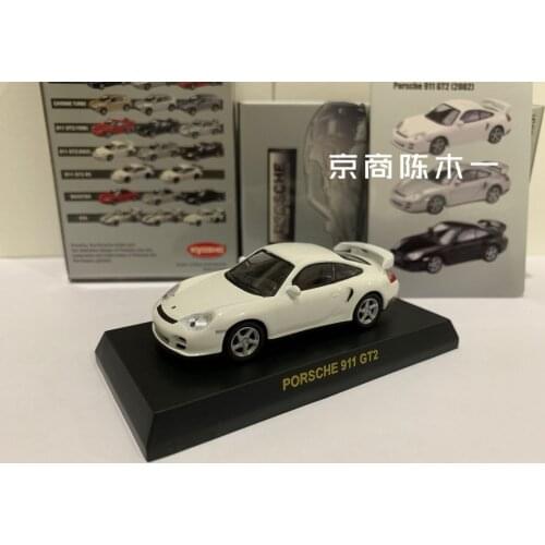 KYOSHO 1/64 Porsche 911 GT2 Collect die casting alloy F1 RACING trolley model