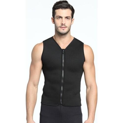 MYLEDI 3mm Neoprene Sun protection and warmth Surfing Diving vest for Men or women Swimming Sailing Wetsuit