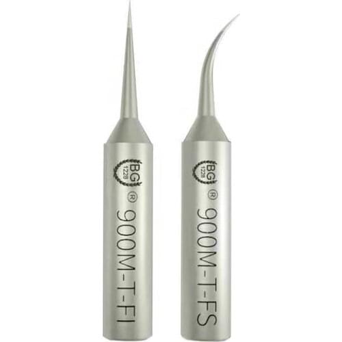 BG Precision Soldering Iron Tips 900M-T-I 900M-T-IS Oxygen-free Copper Welding Head 0.1MM Soldering Tool