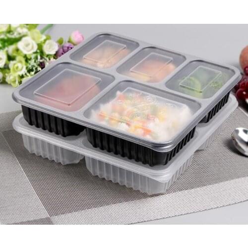 Food grade PP material food container high quality disposale bento box for wholesale SN1340