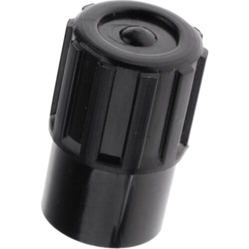 Tooyful Finest DIY Plastic Sax End Plug Cap for Tenor Saxophone Replacement Parts Black