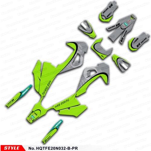 AFTERMARKET Vinyl Sticker for TE 150i 250i 300i FE250 FE350 FE450 FE501 FE 250 350 450 501 20 21, Style No. HQTFE20N032-B-PR