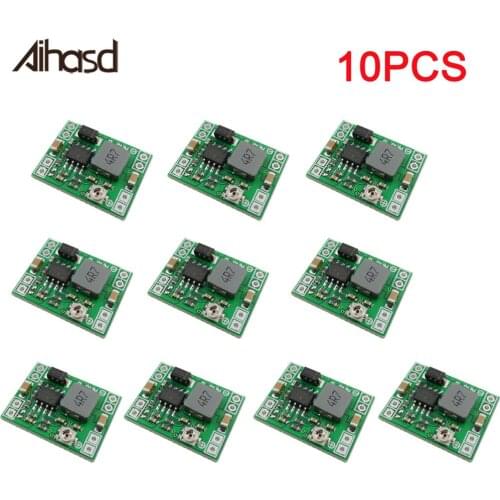 10PCS/LOT Mini 3A Adjustable DC-DC Buck Converter Step Down Module Better Than LM2596