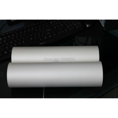 2 Rolls 16Mic 320mmx200M 0.5Mil Glossy 1" Core Hot Laminating Films Bopp for Hot Melt Glue Roll Laminator