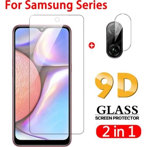 2in1 Tempered Glass for Samsung a10s glass camera lens screen protective for Samsung A01 a10 a20 a20e a20s A21s Glas Film