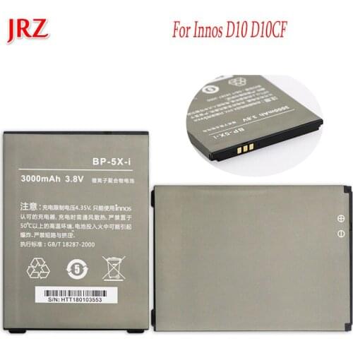 For Innos D10 Battery 3000mAh BP-5X-i Highscreen Boost 2 II SE innos D10 D10CF Accumulator High Quality