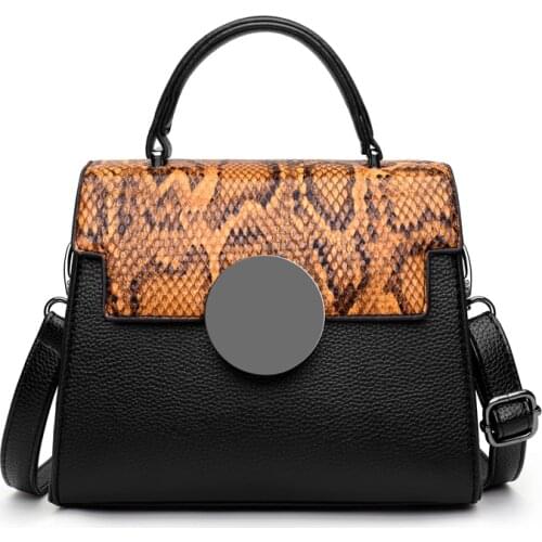 Brand Designer Lychee Pattern Shoulder Bag Women PU Leather Elegant Classic Handbags Flap Messenger Bag Small Top Handle Handbag