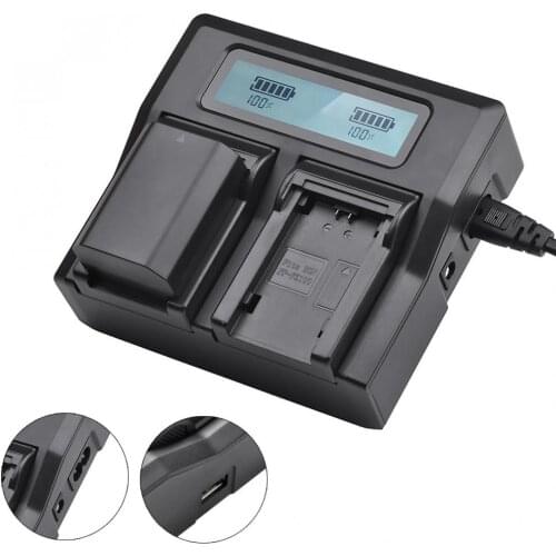 NP-FZ100 NP FZ100 Camera Charger Fast Quick Dual + USB Output for Sony Alpha 9R A9R 9S A9S A7RIII A7R3 7RM3 A7m3 BC-QZ1