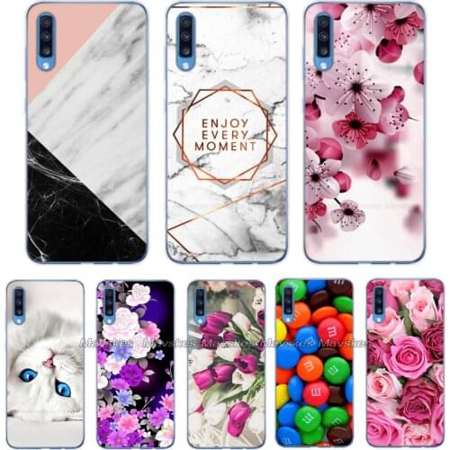 For Samsung A70 Case 6.7'' Cartoon Soft TPU Back Cover For Samsung Galaxy A70 Phone Cases Silicone Bumper A 70 A705 A705F funda