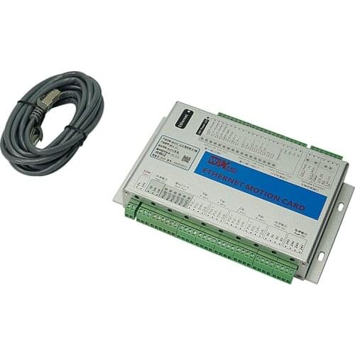 CNC Mach3 Controller MKX-ET 3/4/6 axisEthernet Breakout Board Specialfication，mach3 motion control card 2000KHz motion
