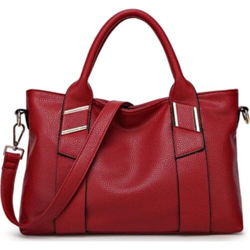 Women Litchi pattern Designer Handbags High Quality Shoulder Bags Ladies Handbags Fashion brand PU leather women bags 2020 new