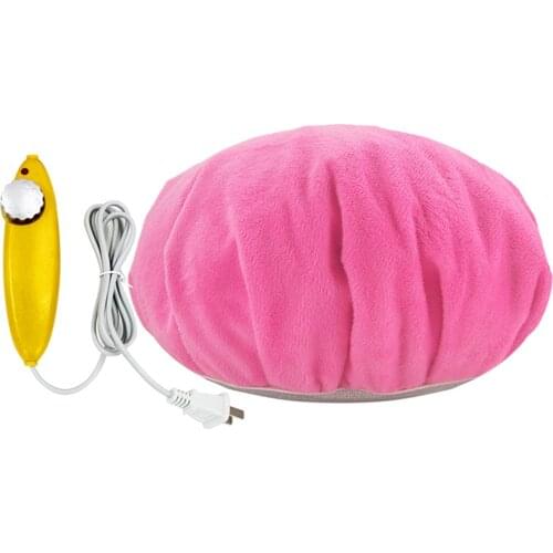 New Electric Heating Cap Dye Hair Cap Hair Coloring Temperature Bonnet Hair Care Beauty SPA Nourishing Hair Styling Hair Dryers