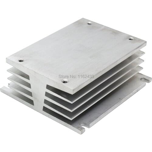 FHSI04-105W white 105*94*40 mm 40A three phase solid state relay SSR aluminum heat sink radiator FHS-T40