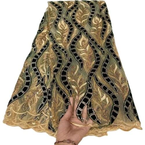 Good Looking Sequins Tulle Mesh Lace Latest African Fabric JRB-5.60202 Nigerian French Lace Fabric With Shinny for Party Dress