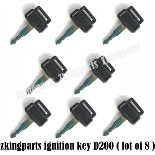 8pcs Heavy Equipment Key D200 Fit For Daewoo Excavator