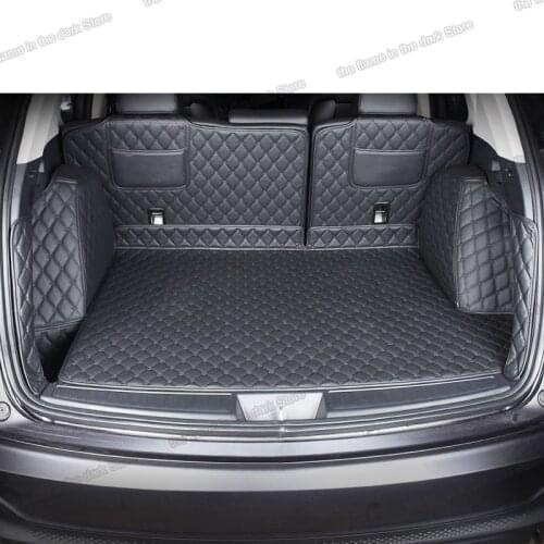Leather Car Trunk Mat Cargo Liner for acura rdx seat rear boot cover accessory 2019 2020 2021 2022 auto styling interior