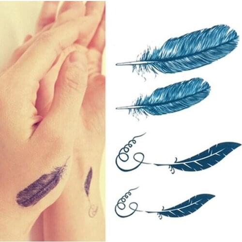 10PCS Beautiful Cute Water Proof Tattoos Body Art Makeup Cool Temporary Tattoo Stickers For Girls -27