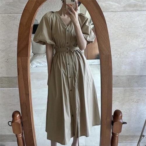 Summer WomenS Dress 2021 Shirt Dress Long Evening Female Vintage Maxi Oversize Beach Women Dresses Casual Elegant Prom Pure