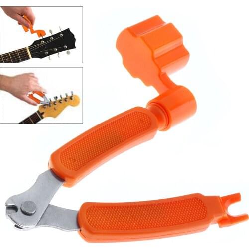 3 in 1 Multifunctional Guitar Ukulele Tool Winder + String Cutter + Pin Puller Instrument Accessories for Guitar Banjos