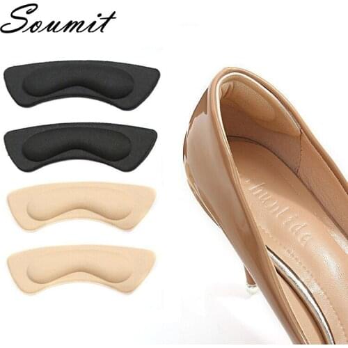 Soft Foam Insoles for Women High Heels Pain Foot Relief Shoe Pad Heel Protector Self-Adhesive Sticker Insert Adjust Size Cushion