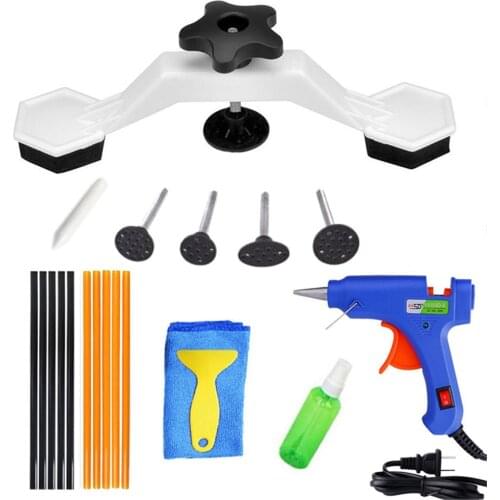 Pops a Dent Puller Bridge Dent Repair Tools PDR Kit Paintless Dent Repair Remover for Auto Body Motorcycle Refrigerator Washer